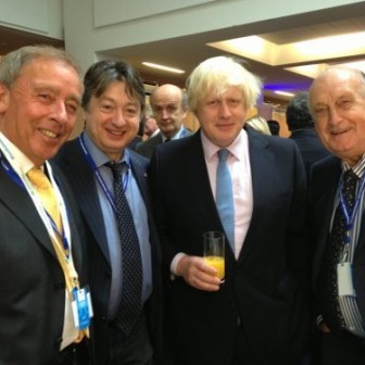  Alexander Temerko with Mayor of London Boris Johnson at the 2013 Conservative Party Conference in Manchester