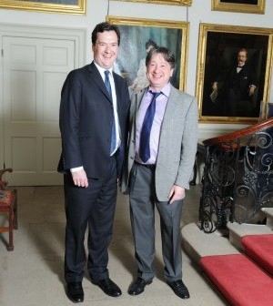 Alexander Temerko meeting with Chancellor of the Exchequer George Osborne