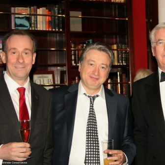 With Lord Callanan and Rt Hon Sir Michael Fallon MP at CLWCA Annual Dinner