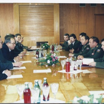 Meeting at the Russian Ministry of Defence