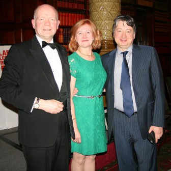 At  William Hague Farewell Dinner with William Hague and Victoria Borwick