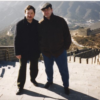 With Mikhail Khodorkovsky in China