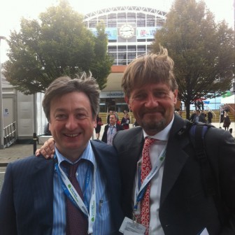 With Paddy Gilford at the Conservative Conference